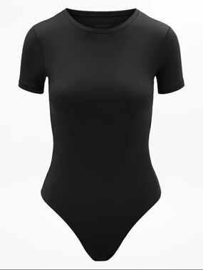 New Athleta Vitaform Short Sleeve Crew Bodysuit